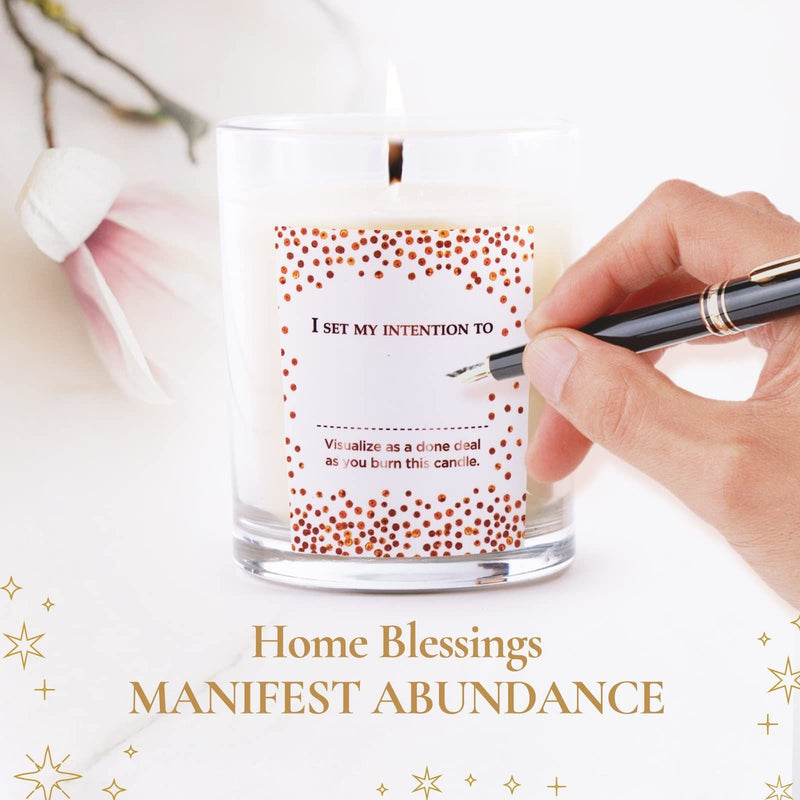 Glass Candle Aff. 3 Pack, Abundance - Unl. Mindset, 3.5 oz