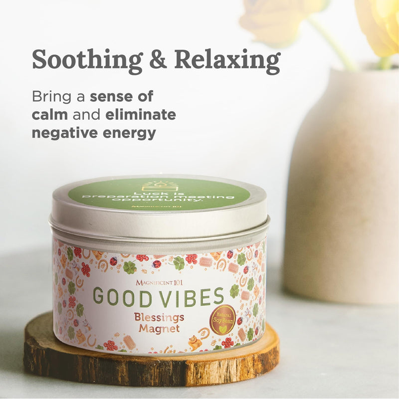 Tin Candle Aromatherapy, Good Vibes, 6 oz