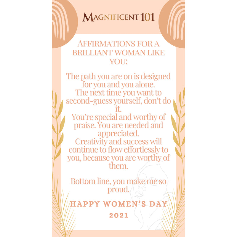 Women's Day Affirmations
