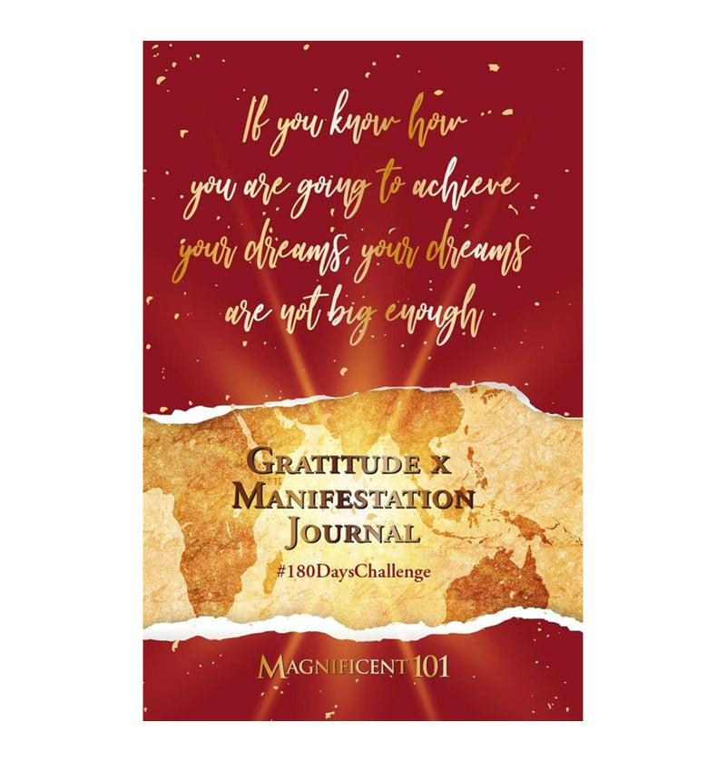 Gratitude x Manifestation Journal #180DaysChallenge