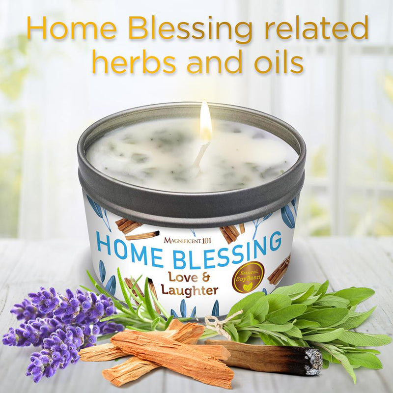 HOME BLESSING Love & Laughter Candle