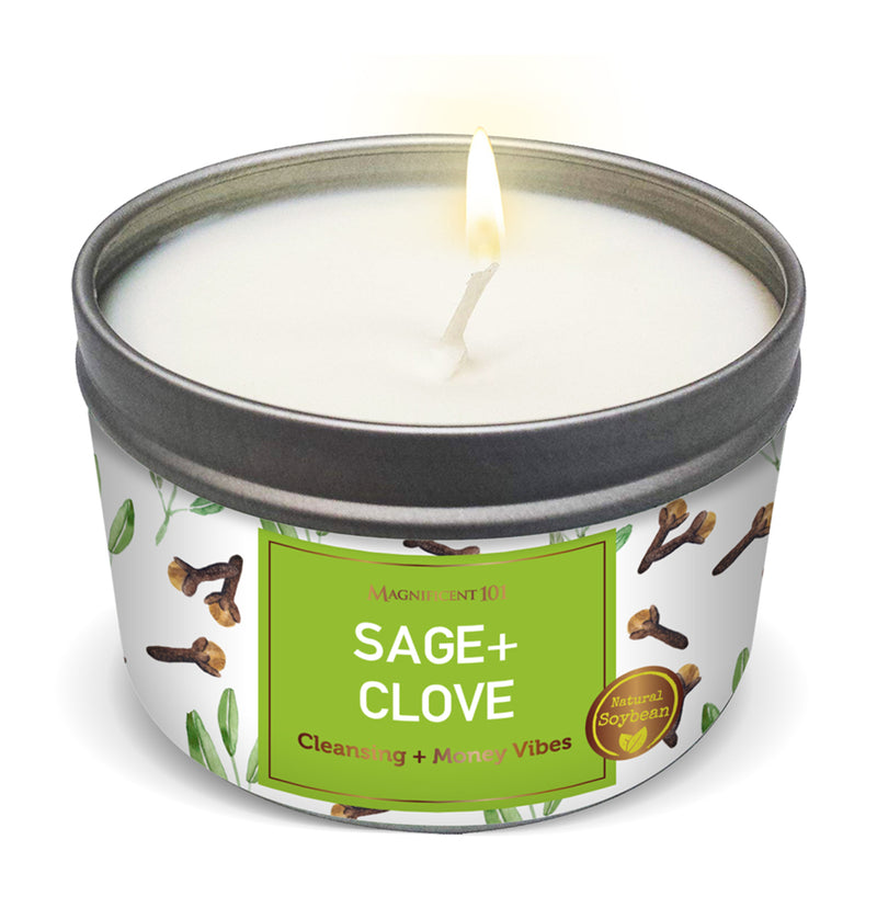 SAGE + CLOVE Money Candle