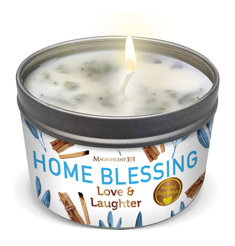 HOME BLESSING Love & Laughter Candle