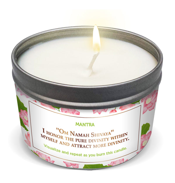 LOTUS FLOWER True Love & Passion Candle