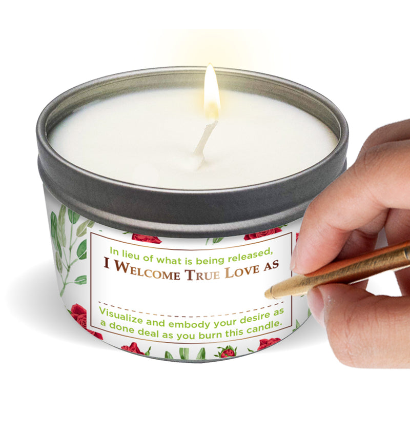 SAGE + ROSES Love Candle